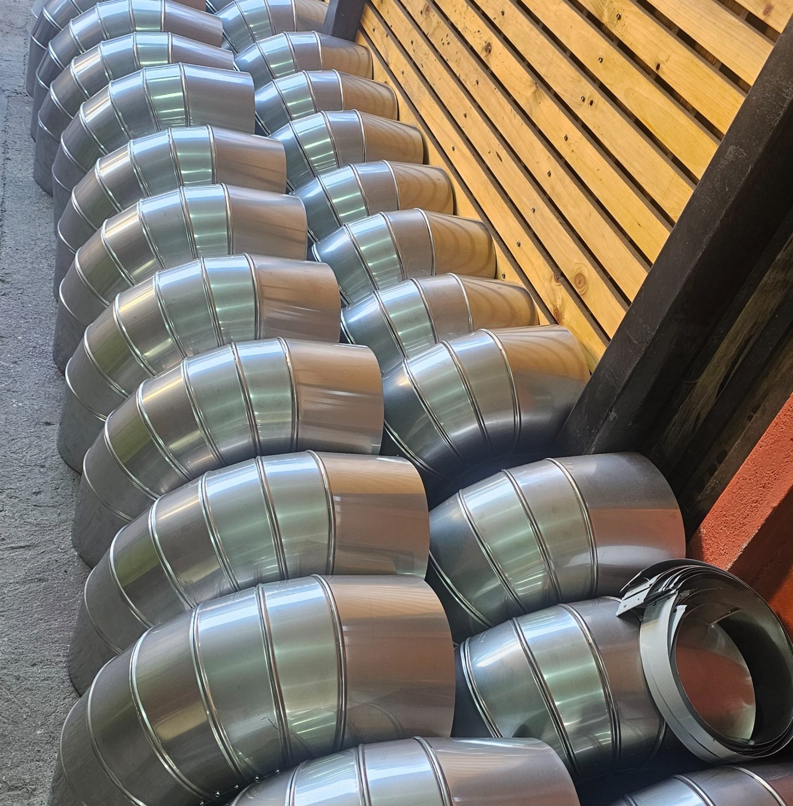 Trabajo industrial de aislación térmica CYC CreAccion