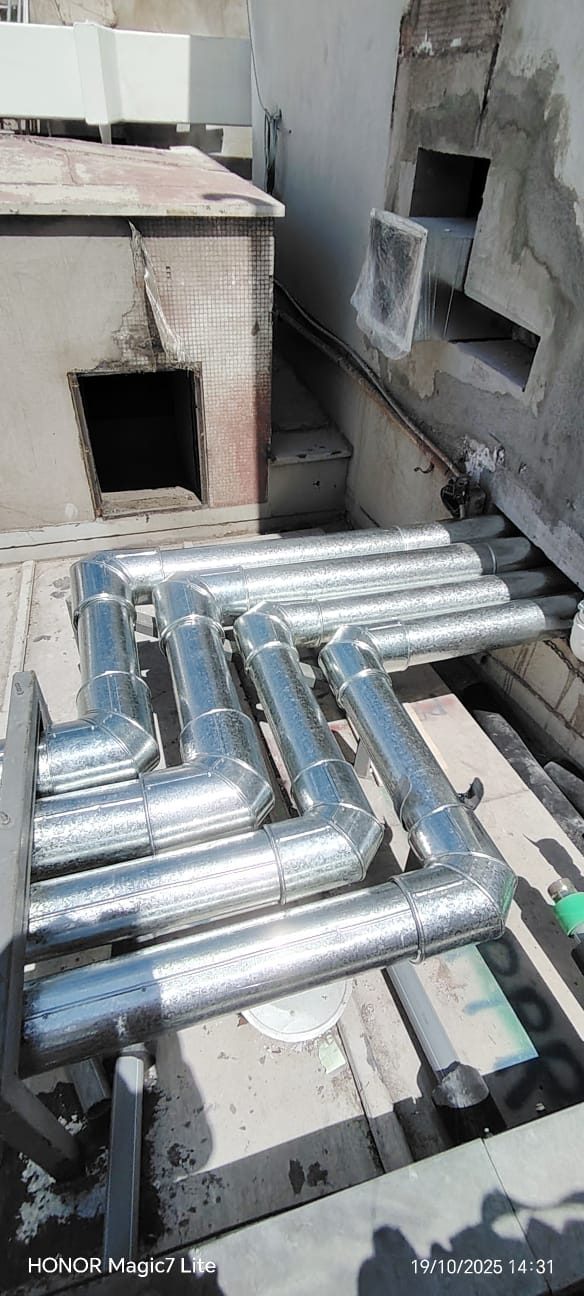 Trabajo industrial de aislación térmica CYC CreAccion